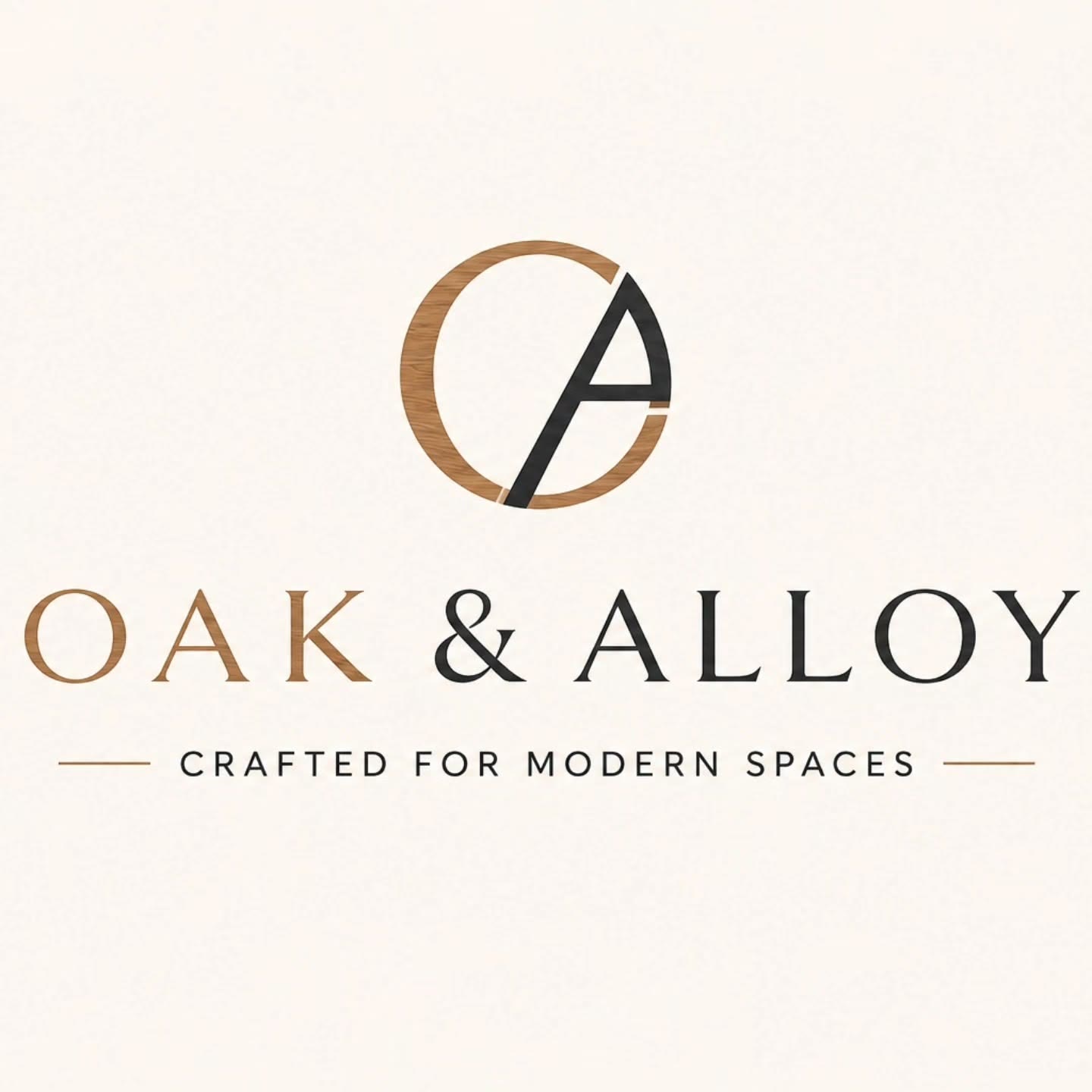 Oak & Alloy workshop — piece 18